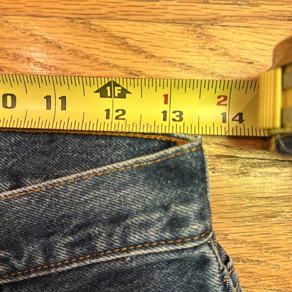 Vintage 501 Levi's button fly Straight Leg Jeans MADE IN USA - Picture 11 of 17